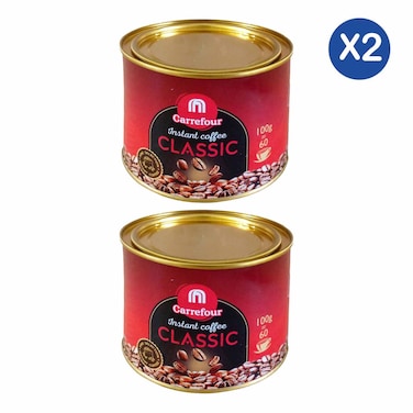 Carrefour Instant Coffee 100G X2
