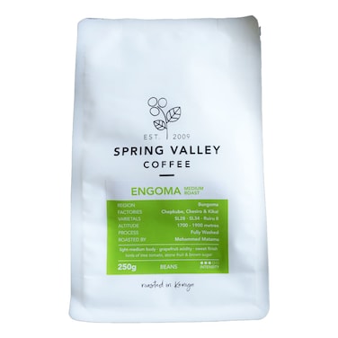 Engoma Medium Roast Beans 250G