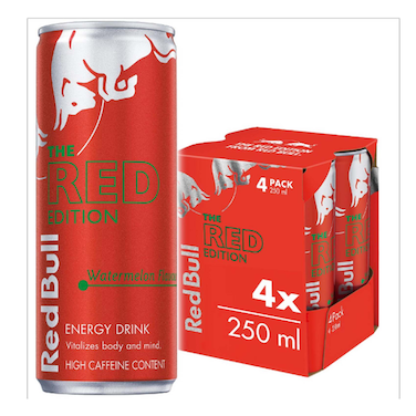 Red Bull Energy Drink Watermelon 250MlX4