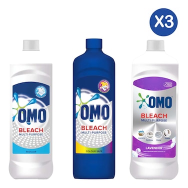OMO BLEACH COL.+REG+LAV. 700ML CMB