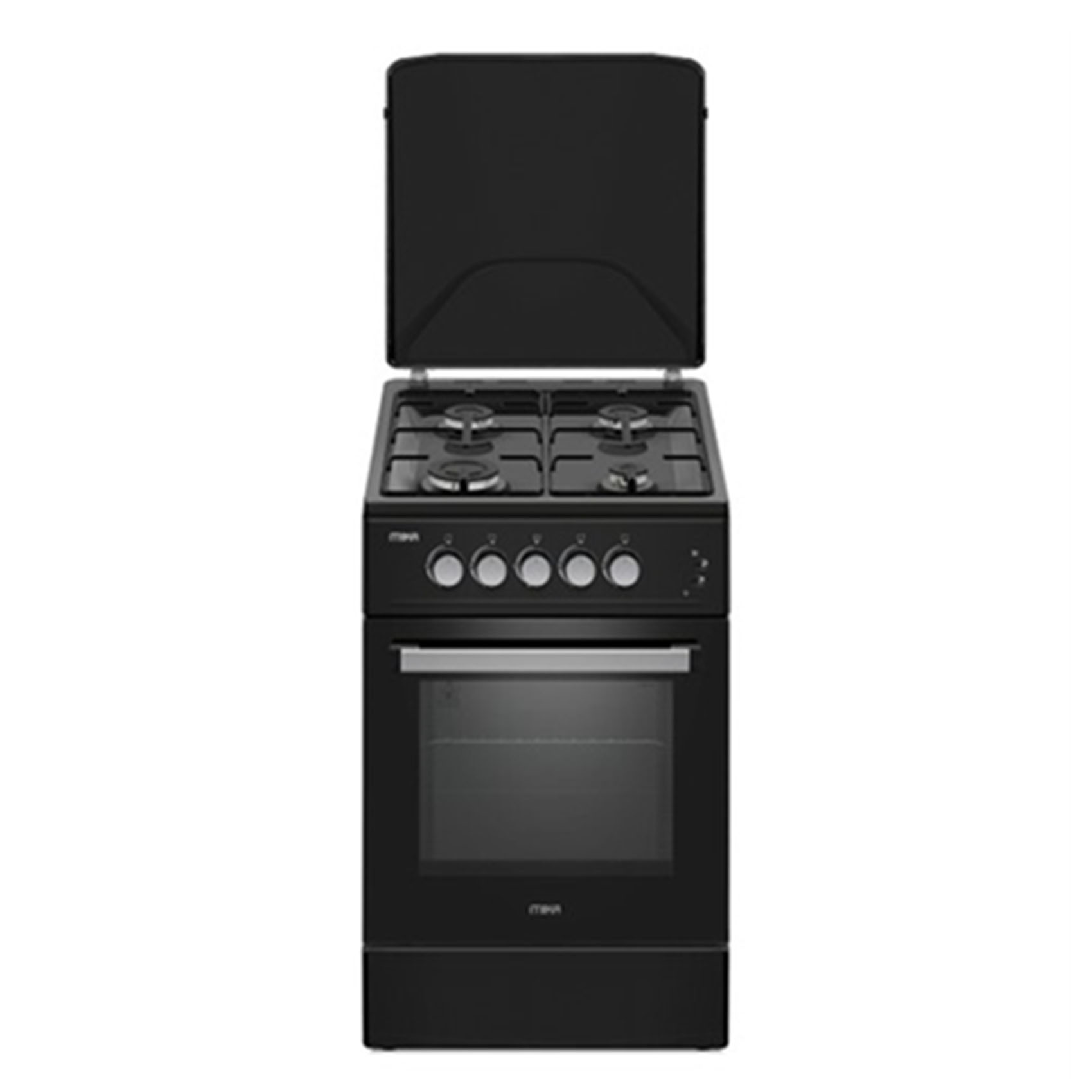 Ramtons 4 gas + 2 Electric 90X60 Silver Cooker -RC/596