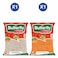Butterfly Urad Dal Black Grams 1Kg + Masoor Dal Lentil 1Kg