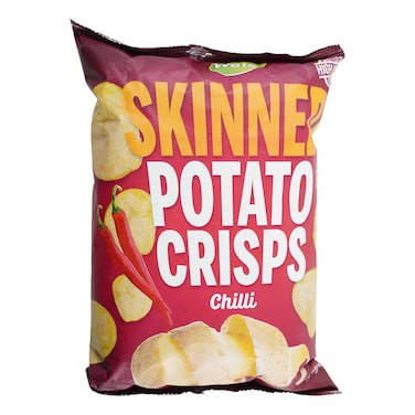 Wots Skinned Potato Crisps Chilly 150g