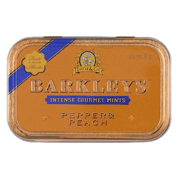 Barkleys gourmet Mints Pepper & Peach 50g