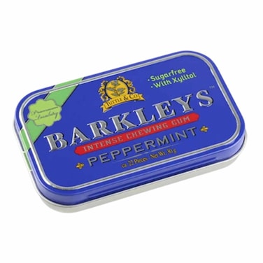BARKLEYS CHEWING GUM PEPPERMINT 30G