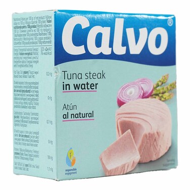 Calvo Tuna In Springwater Oil 160g
