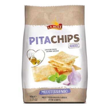 La Mole Pita Chips Mediterranean 90