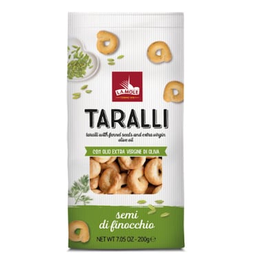 La Mole Taralli Fennel Seeds 200G