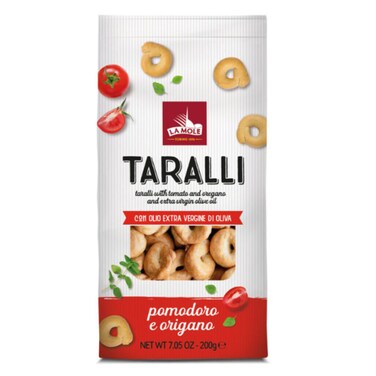 La Mole Taralli Tomato Oregano 200G