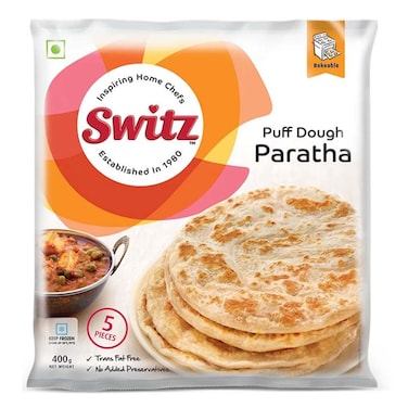 Switz Puff Dough Plain Paratha 400g