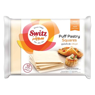 Switz Puff Pastry Squares 400g