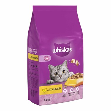 Whiskas Dry Cat Food Chicken 1.9kg