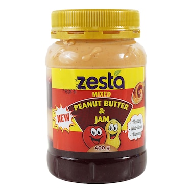 Zesta Peanut Butter & Jam 400g