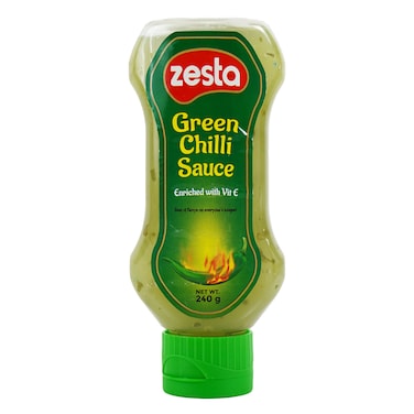 Zesta green Chilli Sauce 240g