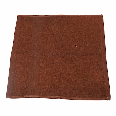 Cotton Terry Premium Face Towel Brown
