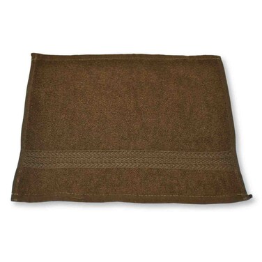 Cotton Terry Premium Face Towel Brown