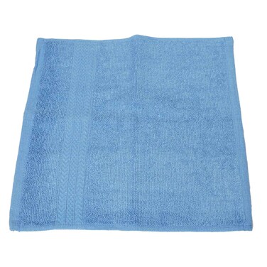 Cotton Terry Premium Face Towel S/Blue