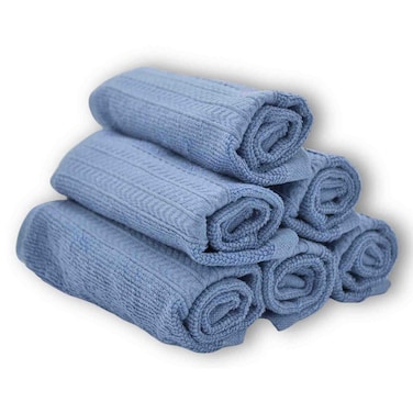 Cotton Terry Premium Face Towel S/Blue