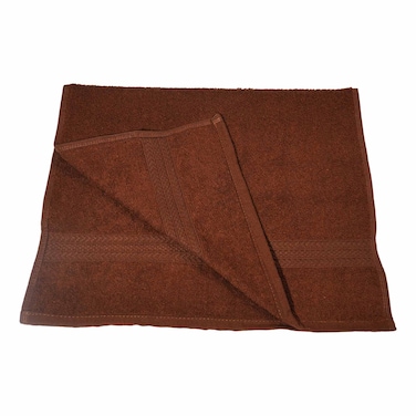 Cotton Terry Premium Hand Towel Brown