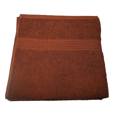 Cotton Terry Premium Bath Towel Brown