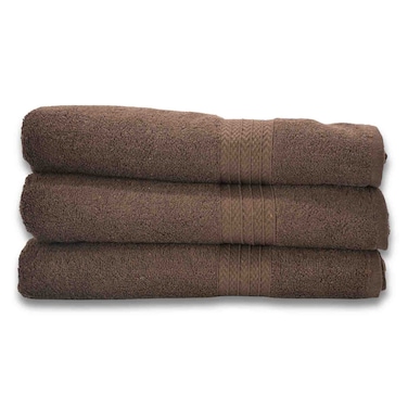 Cotton Terry Premium Bath Towel Brown