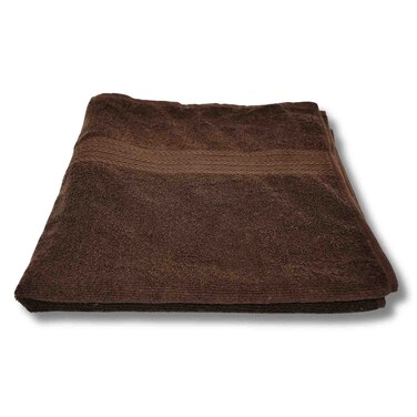 Cotton Terry Premium Bath Towel Brown