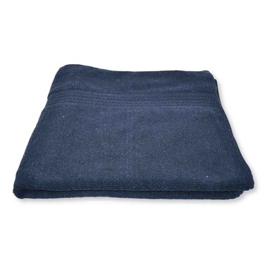 Cotton Terry Premium Bath Towel Dark Blue