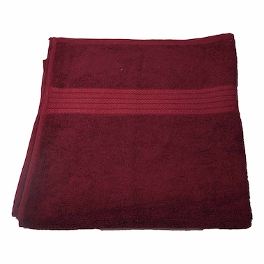 Cotton Terry Premium Bath Towel Maroon