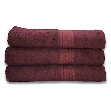 Cotton Terry Premium Bath Towel Maroon