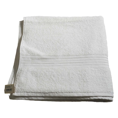 Cotton Terry Premium Bath Towel White