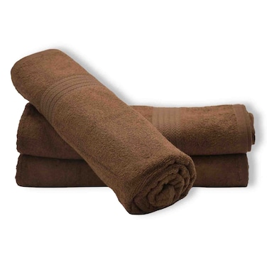 Cotton Terry Premium Bath Sheet Brown