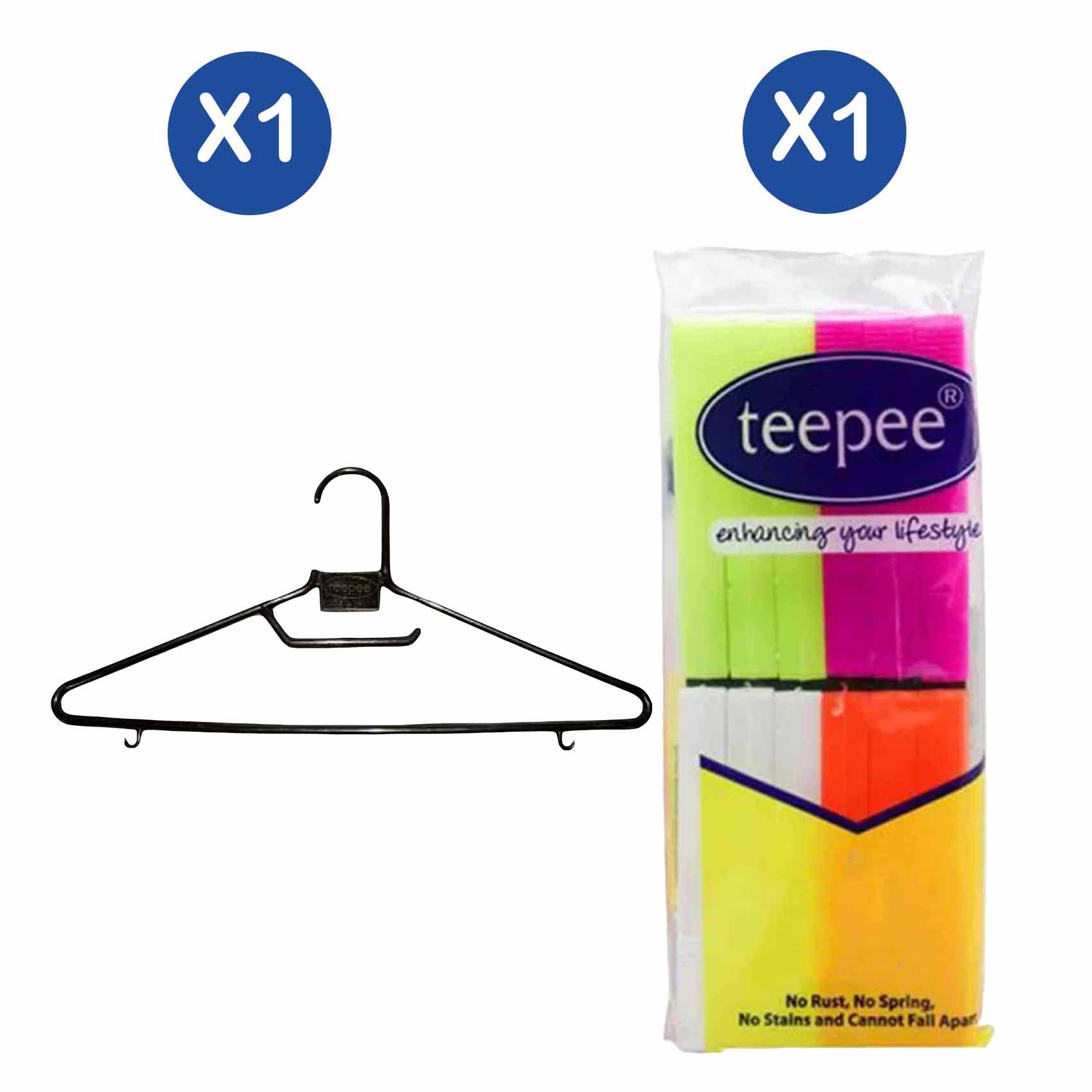 Tepe Hanging Rack Buy Teepee Hanger Black + Pegs Packet Online | Carrefour Kenya
