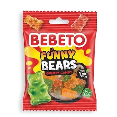 Bebeto Soft Candy Funny Bears 18g