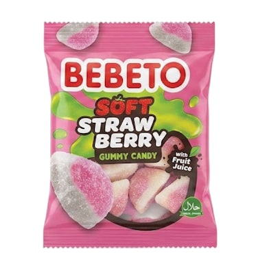 Bebeto Soft Candy  S/Strawberry 18g