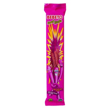Bebeto Sour Sticks Strawberry 30g