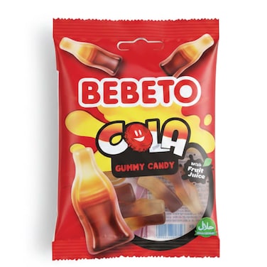 Bebeto Gummy Candy Drink Cola 35g