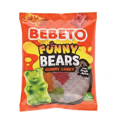 Bebeto Gummy Candy Funny  Bears 35g