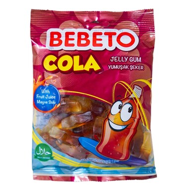 Bebeto Jelly Gum Cola 80g