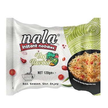 Nala Vegetable Flavored Noodles 120g