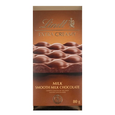 Lindt Extra Creamy Milk Choco 80g