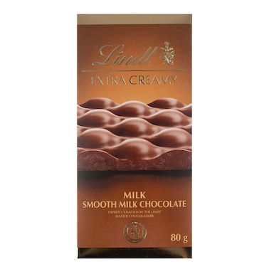 Lindt Extra Creamy Milk Choco 80g