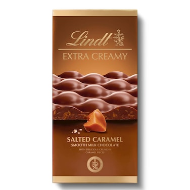 Lindt Extra Creamy Salted Carame 80g