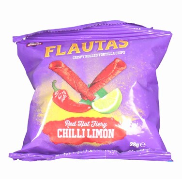 Inventure Flautas Red Chili Limon 28g