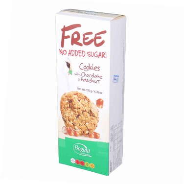 Bogutti Freeless Sugar Cookies With Chocolate &amp; Hazelnut 135g