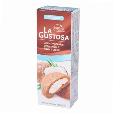 Bogutti Lagustosa Cookies With Coconut 150g