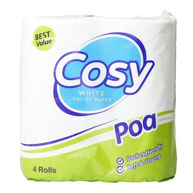 Cosy Poa Toilet Roll 4Pack