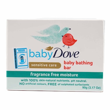 Dove Baby Fragrance Free Moisture Soap 90g