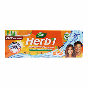Dabur&nbsp;Herbal Charcoal Gel Toothpaste 150g