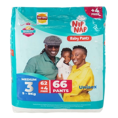 Nipnap Pants Jumbo Size 3*66 Pcs