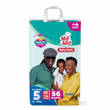 Nipnap Diapers Jumbo Size 5*56 Pcs